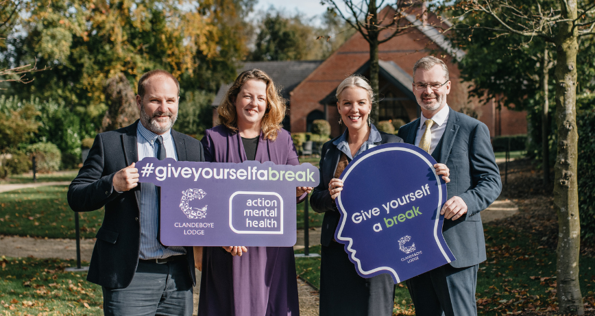 Clandeboye Lodge Partners with Action Mental Health to Launch ‘Give Yourself a Break’ Campaign